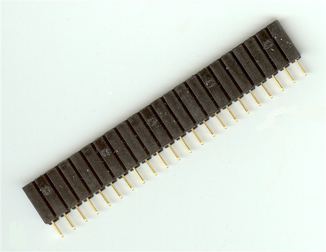 Buchsenleiste, 22-polig, Raster 2.54mm